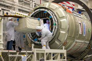 Experiment launch to International Space Station