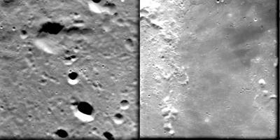 Highlands and 'mare' seen by SMART-1