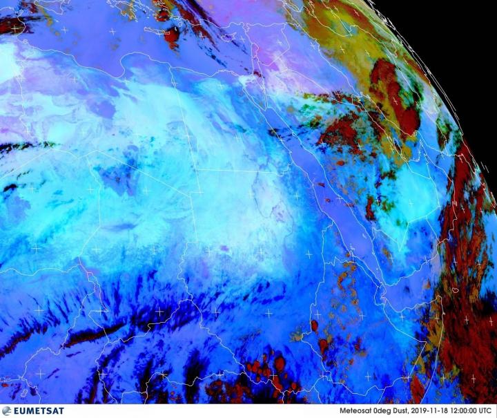 Scientists Discover Dust from Middle East Cools the Red Sea (2 of 3)