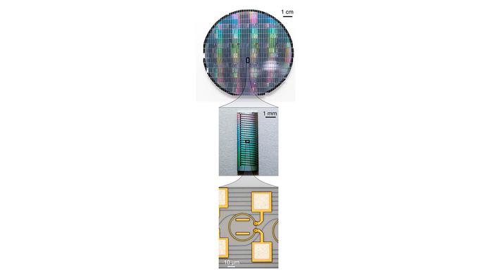 Frequency comb illustration