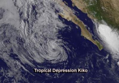 MODIS Sees Kiko