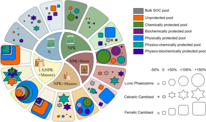 Soil organic carbon pools under long-term mineral and organic amendments: a multisite study
