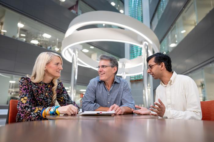 Neuroblastoma researchers at St. Jude, Stewart, Dyer, and Patel.