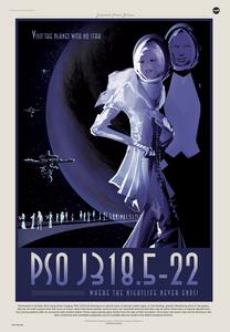 PSO J318.5−22 The planet where nightlife never ends