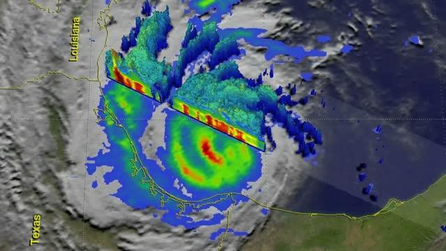 GPM Video of Harvey