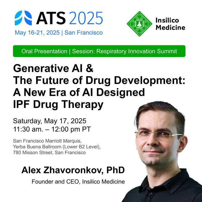 Oral Presentation: Generative AI & The Future of Drug Development: A New Era of AI Designed IPF Drug Therapy