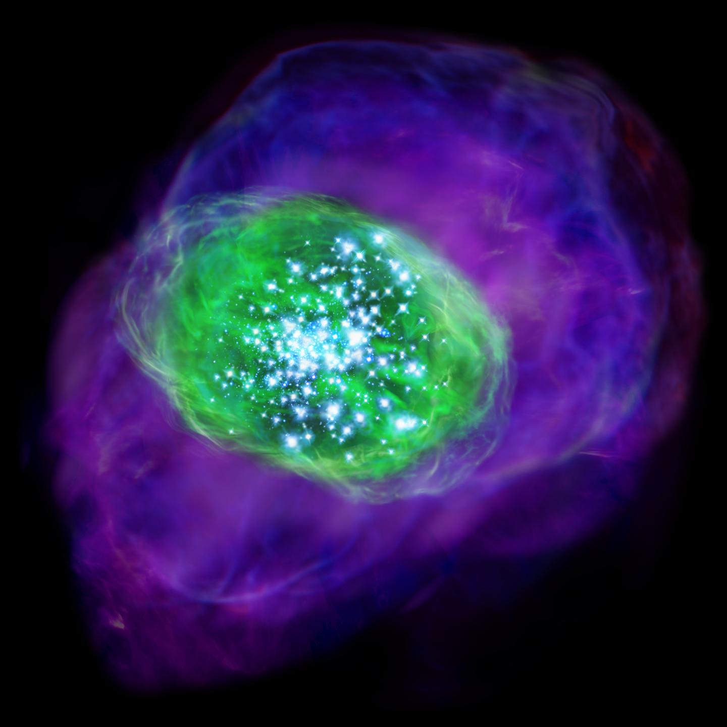 Artist's Concept of SXDF-NB1006-2