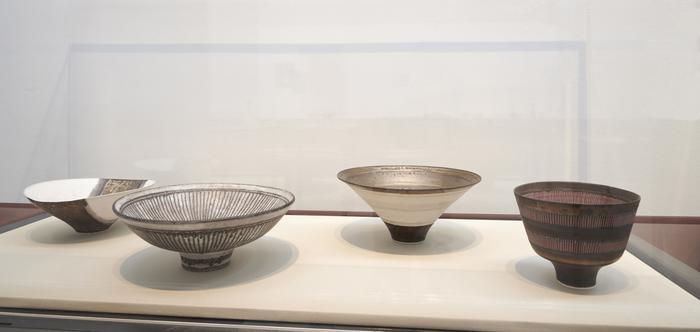 Artworks in the Lucie Rie exhibition