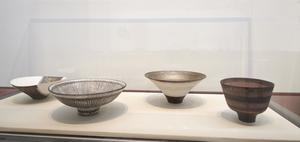 Artworks in the Lucie Rie exhibition