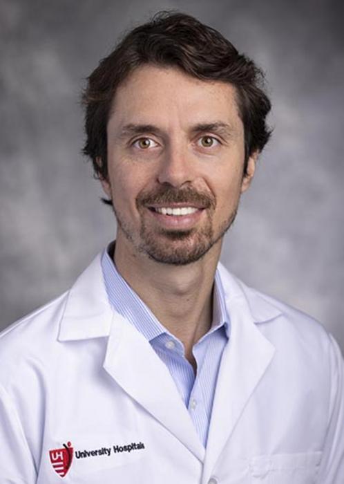 Pedro Barata, MD, UH Seidman Cancer Center co-first author of study.