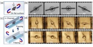 Magnetically driven rotation