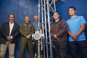NPS team advances quantum sensing research with atomic fountain
