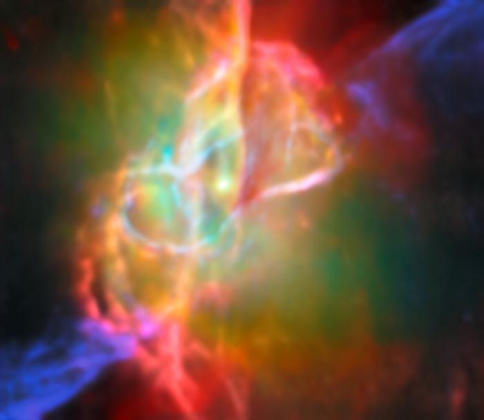 Butterfly Nebula NGC 6302 (Webb and ALMA image)