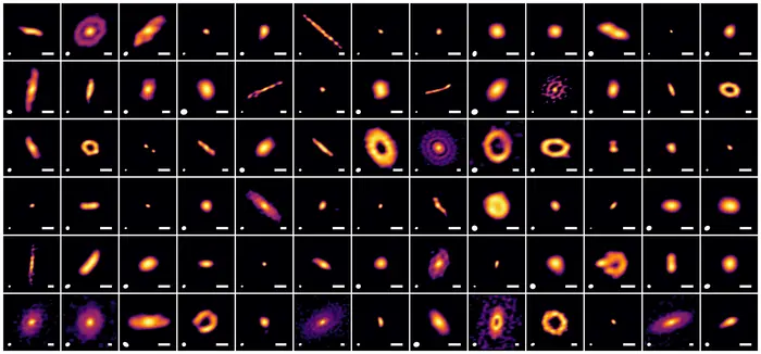 新たな画像作成法が明らかにした原始惑星系円盤の構造の進化過程
