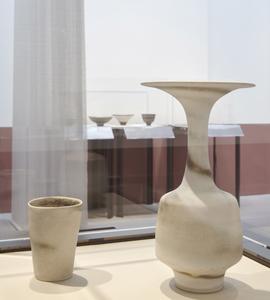 Artworks by Lucie Rie that featured in the psychological experiment