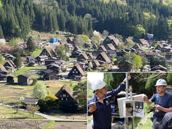 Shirakawa-go Village and Installation of “Kuma Sonic” Bear Deterrent Devices