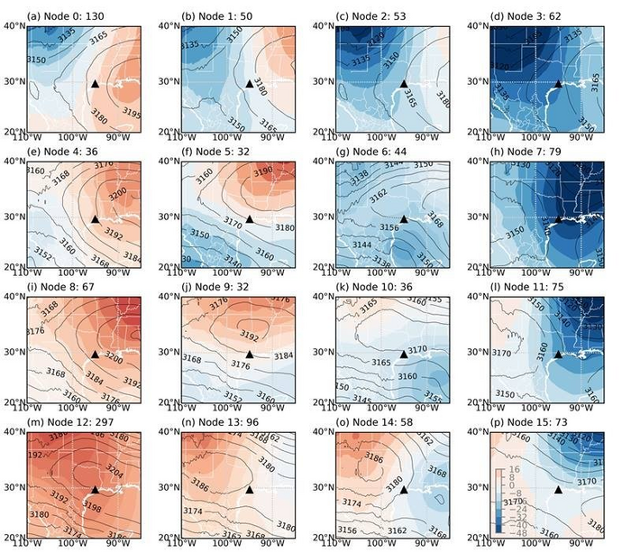 High-Pressure Systems Favor Sea-Breeze Convection Over Southeastern Texas