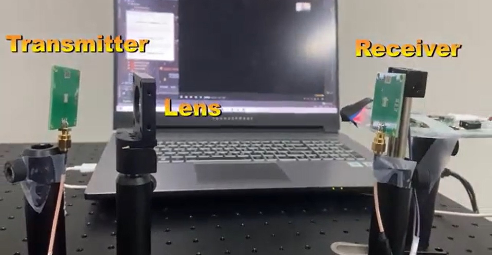 Simultaneous emission and detection