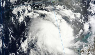 MODIS Image of Alessia