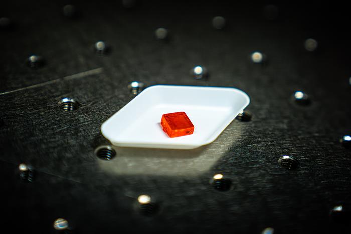 Lead-halide perovskite crystal sample