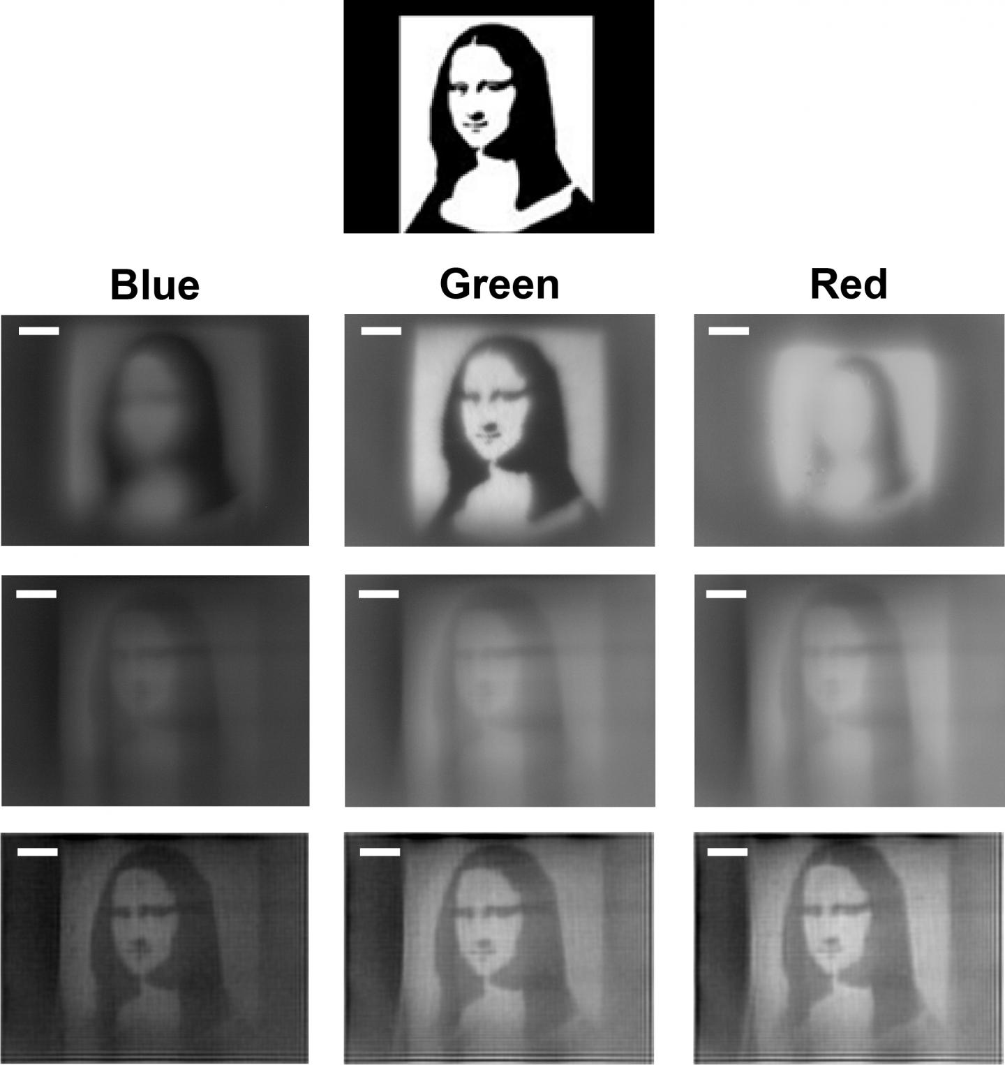 Metalens Mona Lisa Figure