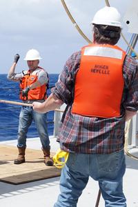 Dave Drapeau and Bruce Bowler Launch Optics Probe
