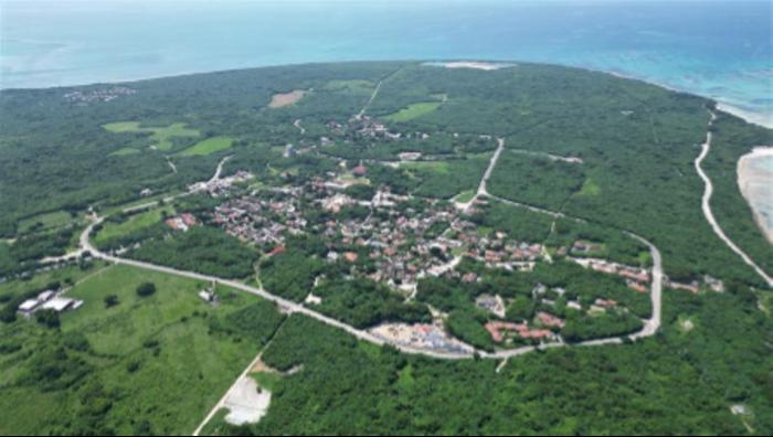 Taketomi Island from above