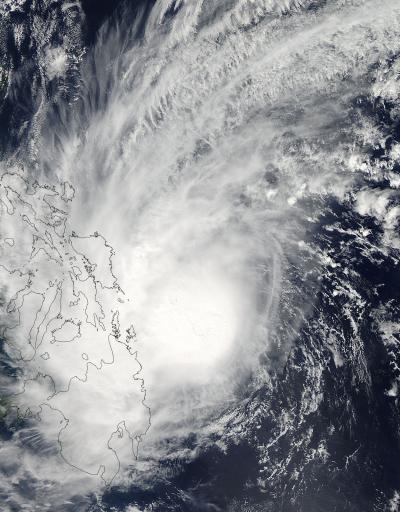 MODIS Sees Last of Kajiki
