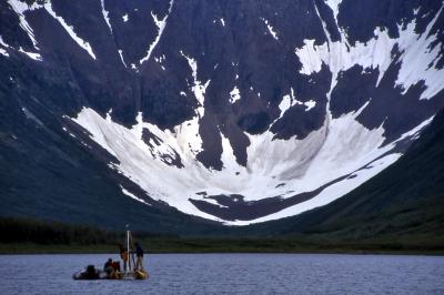 Lake Coring at Sunday Lake