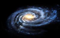 A view of the corrugated Milky Way