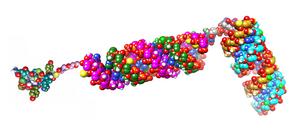 Schematic of an EGFR targeting ligand