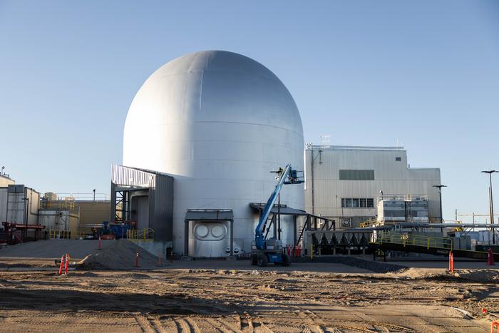 The DOME’s construction was expedited by almost a year to support nuclear Administration’s Executive Orders signed in May 2025. It will help boost the American nuclear energy sector and provide abundant, affordable and reliable power.