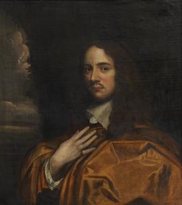 Portrait of the poet Andrew Marvell