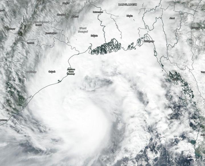 Suomi NPP Image of Matmo (1 of 2)