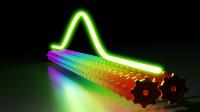 Gears as hybridised modes of the dimer and a spectral profile of a gear soliton