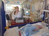 Professor Patricia Connolly from the University of Strathclyde and baby Orion Reid
