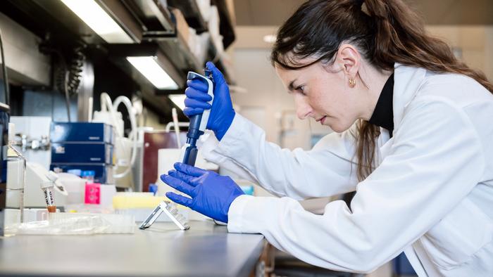 Gladstone scientist Julie Frouard