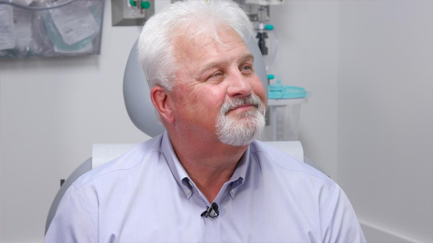 Kevin Stanfield, Participant in the Clinical Trial