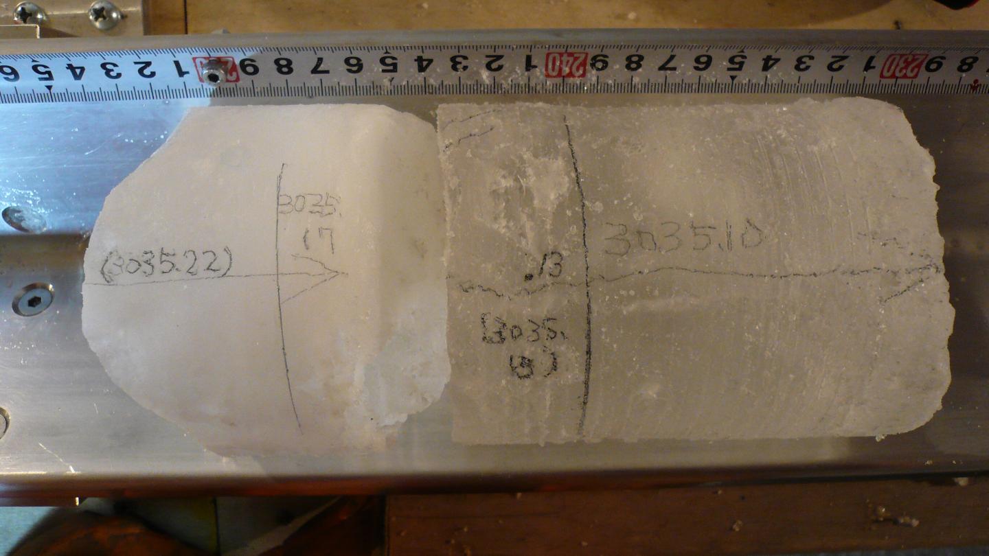 Antarctic Ice Core Data Supports Historical 'Seesaw' of Climate Instability (8 of 14)