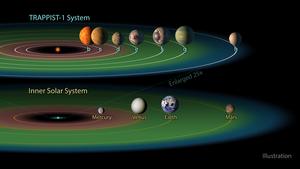 TRAPPIST-1 compact system
