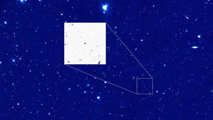 すばる望遠鏡の超広視野主焦点カメラHSCで撮影されたネウイミン彗星