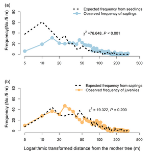 Differential impacts of adult trees on offspring and non-offspring ...