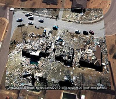 Alabama Tornado Damage