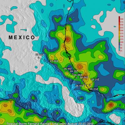 TRMM Captures Fernand