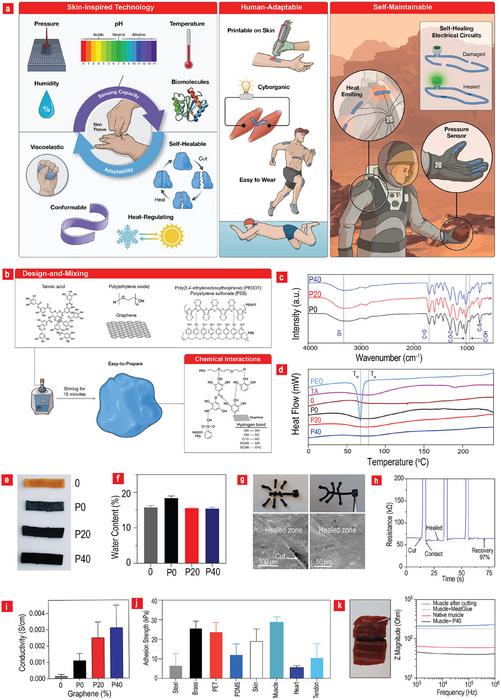 Concepts and properties of the materials