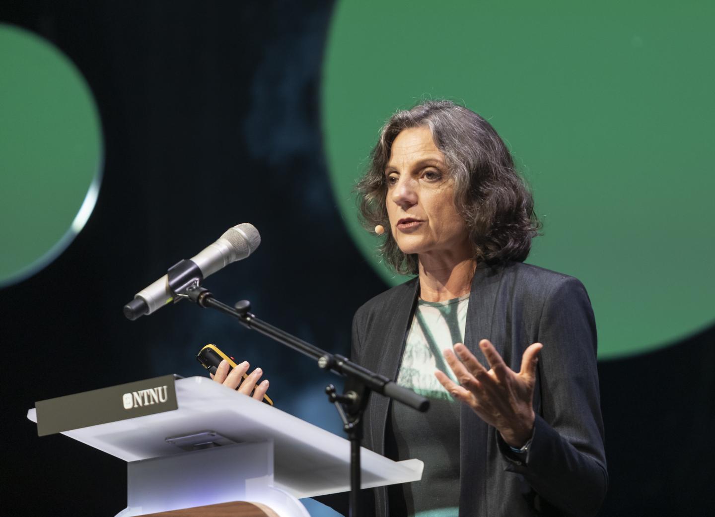 Sandra Myrna Díaz Photo Thor Nielsen NTNU The Big Challenge