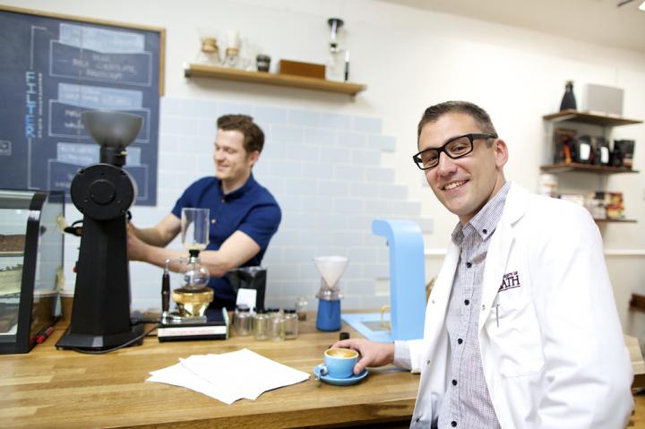 Maxwell Colonna-Dashwood and Dr. Christopher Hendon, University of Bath (2 of 2)