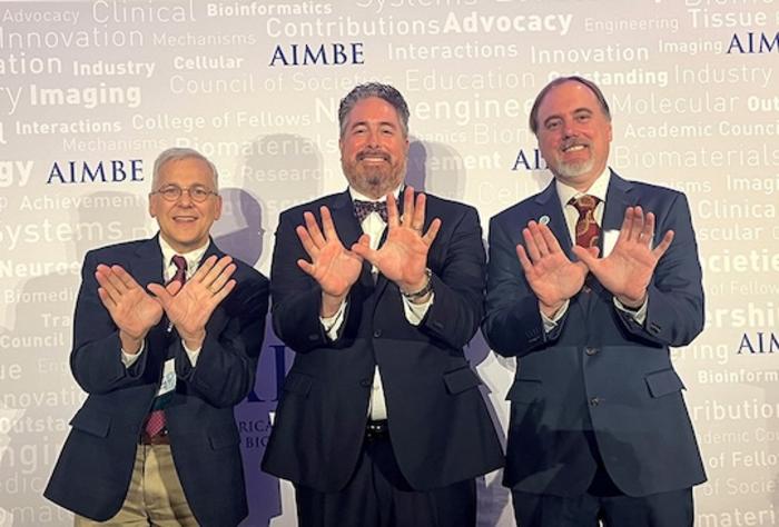 2026 Rice AIMBE Fellows and AIMBE president