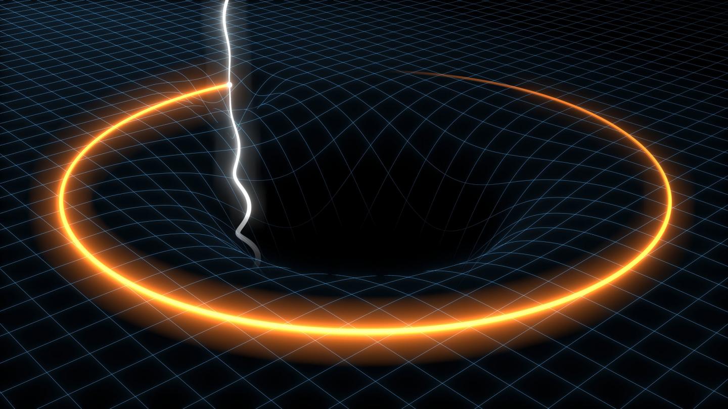 Pulsar Orbiting a Black Hole