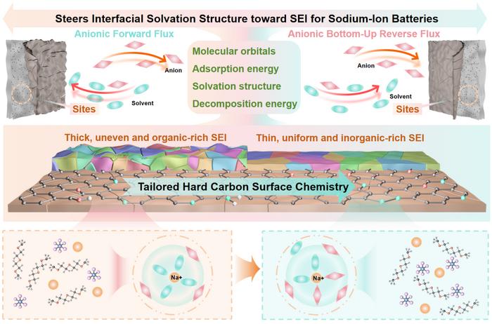 Researchers Steer Anion Transport to Stabilize Sodium-Ion Battery Hard Carbon Anodes